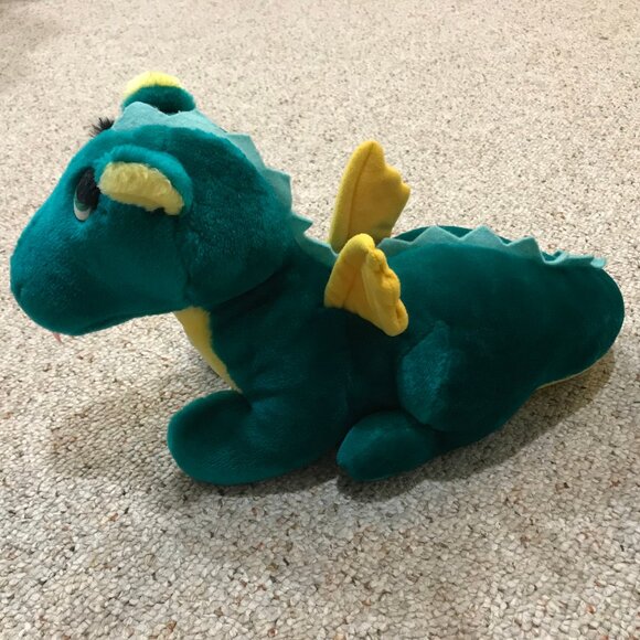 Fun Farm Dakin 1987 Vintage Puff The Magic Dragon 16" Stuffed Plush Toy - Picture 2 of 6